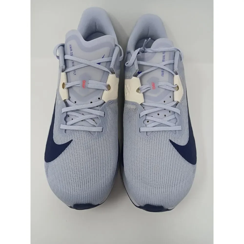 Nike Air Zoom Rival Fly 4 Men Sz US 10 Running Shoes FV6040 002 Violent/ Blue